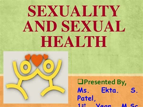 sexuality and sexual health ppt