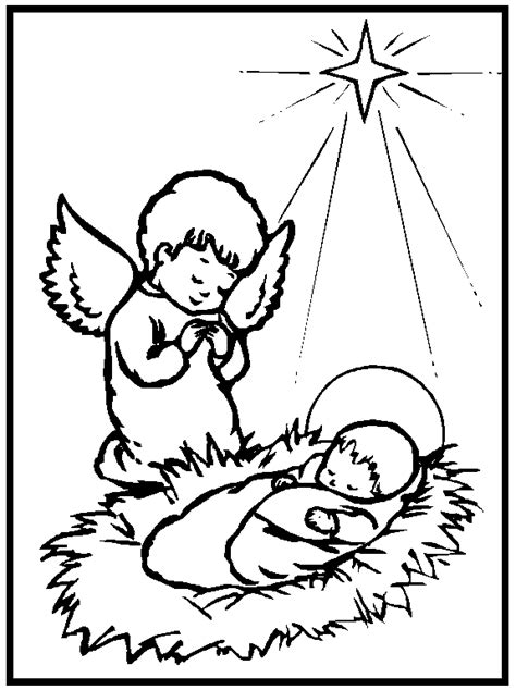 baby jesus coloring pages  kids  christian wallpapers