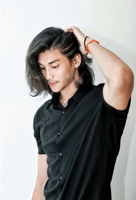 pin by alma medjedovic on yummy asian men long hair long hair styles men stylish mens haircuts