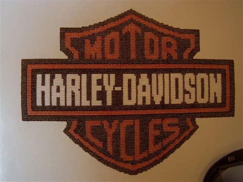 Mobile screensavers available for free download. Harley Davidson Motor cycles Cross Stitch Pattern and 2 ...
