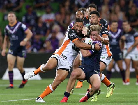 NRL: Wests Tigers spoil Slater's party with deserved win in Melbourne | Wests tigers, Nrl, Rugby ...