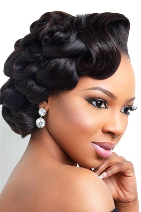 42 Black Women Wedding Hairstyles Wedding Hair Makeup Black Wedding Hairstyles Bridal Hair