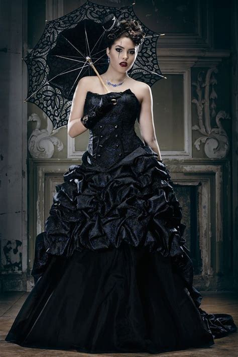 This listing is for our steampunk weskit halter corset in ready to wear sizing. Brocade Steampunk Bridal | Gothic wedding dress, Black ...