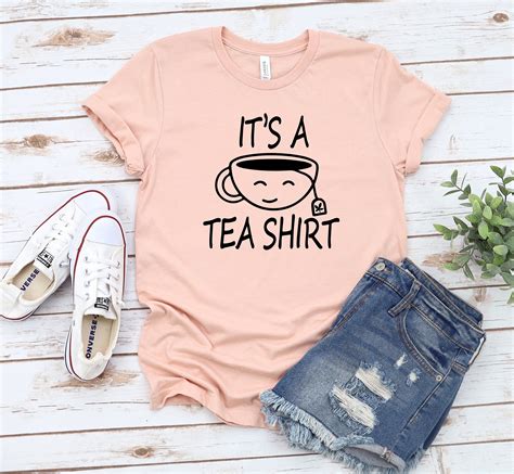 Its A Tea Shirt Tea Shirt Tea Lover Tea Addict Shirt Etsy Uk