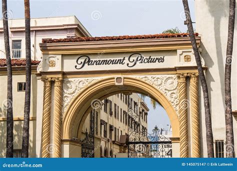 Paramount Pictures Film Studios At Los Angeles California Usa