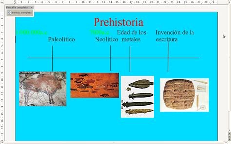 Linea Del Tiempo Prehistoria By On Genially Images