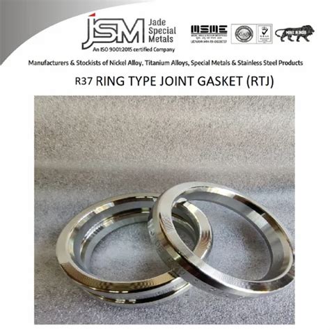 R SS RING TYPE JOINT GASKET RTJ At Rs Piece SS Gasket In Mumbai ID
