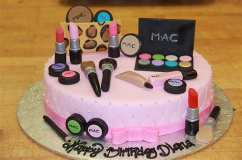 Mac make up cake topper. Mac Makeup cake, San Jose - Yelp