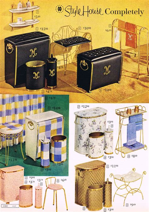 Shop for western bathroom accessories, cowboy bathroom, and horse shower curtains at lone star western decor, your online bring style into every room starting with our western bath accessories. mid century bath accessories | Vintage bathroom ...
