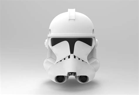 Star Wars Phase 2 Clone Trooper Helmet 3d Files Etsy