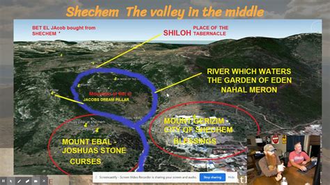 Blessings and Curses, Mount Gerizim and Mount Ebal, the gateway to the