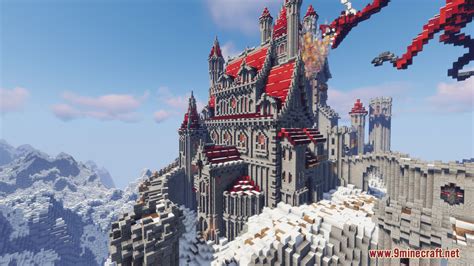 Castle In The Snowy Mountains Map 1206 1201 Amazing Castle