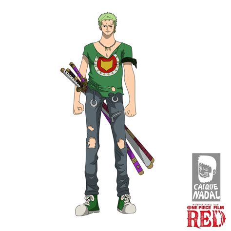 Roronoa Zoro Red Movie One Piece By Caiquenadal On Deviantart