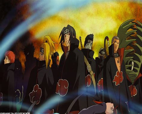 Naruto Akatsuki Hd Wallpaper Hintergrund 2048x1152 Id709539 Images