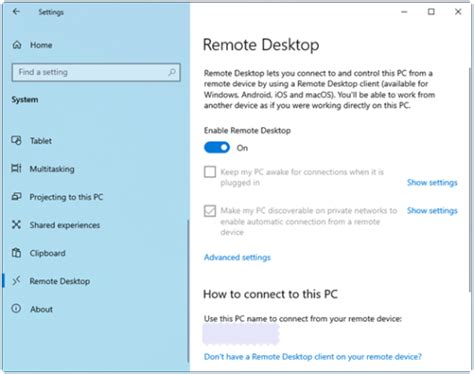 How To Enable Remote Access On Windows 10 Oipinio