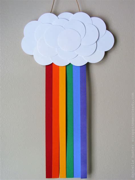 Snapscrapblogtweet Kids Craft Idea Paper Rainbow For St Patricks Day