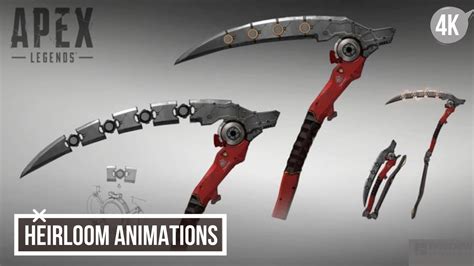 New Every Revenant Heirloom Animations In Apex Legends Season Genesis K With Sound Youtube