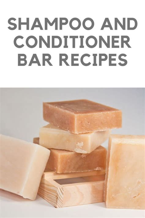 Shampoo Bar Recipes Shampoo And Conditioner Bars In 2020