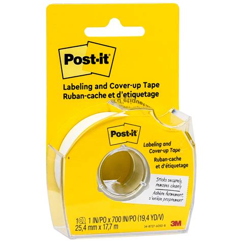 Post It 658 Labeling And Cover Up Tape 1 X 700
