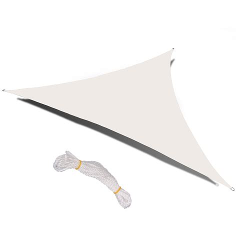 Great savings free delivery / collection on many items. Triangle Canopy Sun Shade Sail Water Resistant UV Block ...