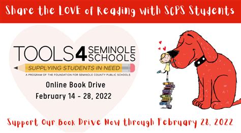Its Time To Share The Love Of Reading With Scps Students The