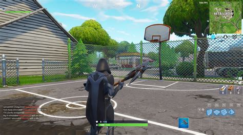where to find all the basketball hoops in fortnite battle royale