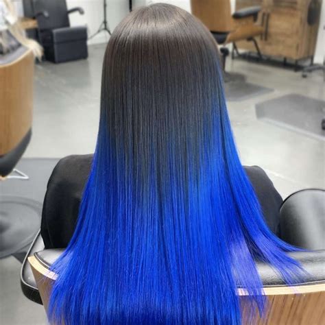 38 Blue Ombré Hair Color Ideas To Try