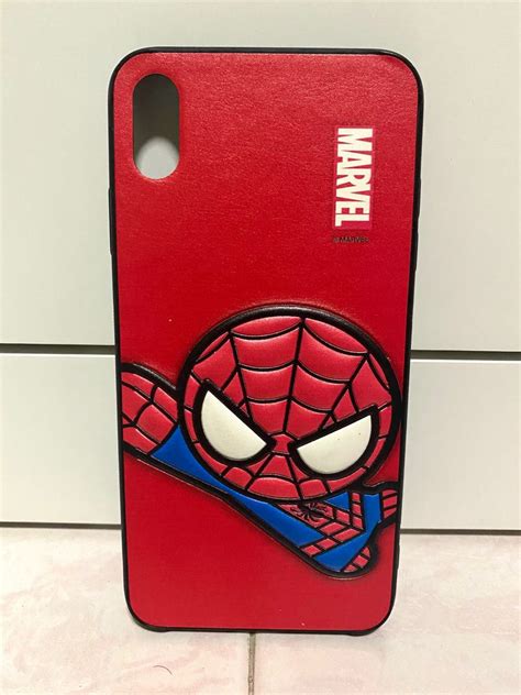 Marvel X Miniso Superman IPhone XS Max Casing Mobile Phones Gadgets