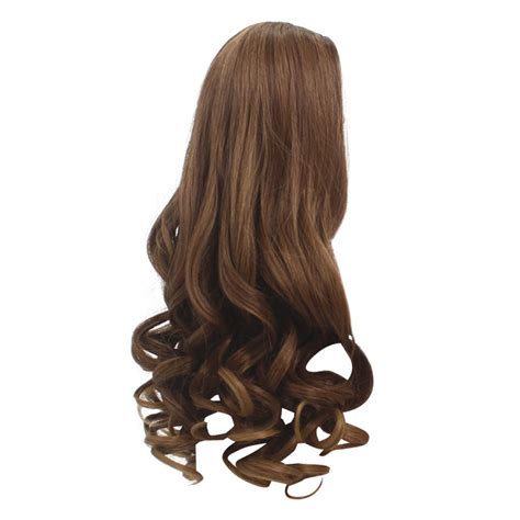 18 Inch Doll Wigs Custom Wavy Hair Hairpiece For Ameircan Girl Dolls
