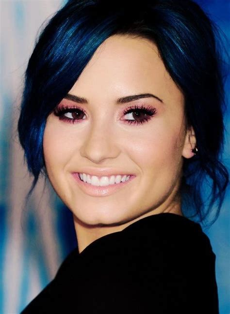 Bluevato Demi Lovato Blue Hair Demi Lovato Hair Demi Lovato Pictures