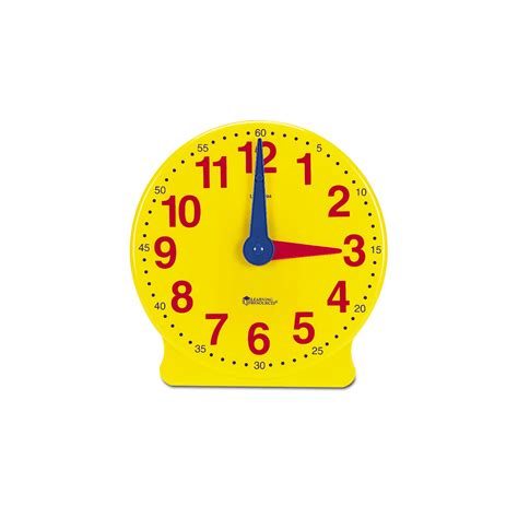 Big Time Learning Clock Learning Resources Playwell Canada Toy