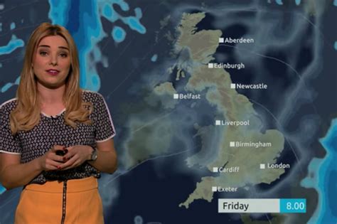 This Footage Of A Weather Girl Has Gone Viral But Can You See Why Mirror Online