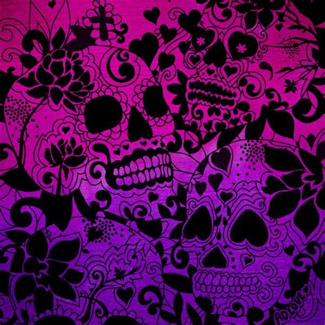 Sugar Skull Art Rugs Sugar Skulls Purple Art Print By Mad Love