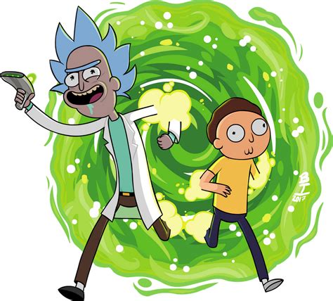 Rick And Morty By Wazzaldorp On Deviantart