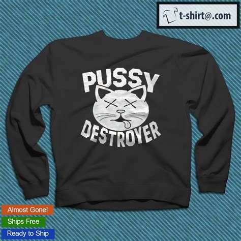 Pussy Destroyer Cat T Shirt
