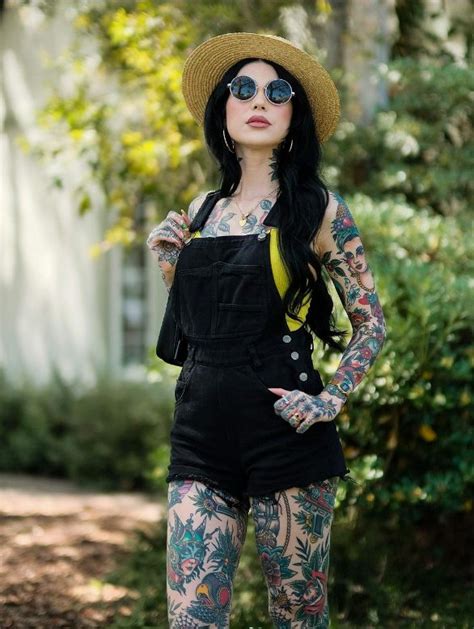 Unapologetically Different Anna Meliani Inspires With Her Tattooed Beauty And Fearless Fashion