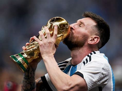 Lionel Messi World Cup 2022 Winner Argentina Captain Football