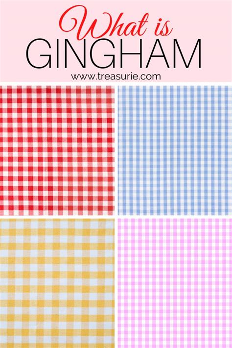 What Is Gingham Fabric Everything You Should Know Treasurie