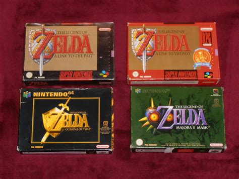 Coleccion The Legend Of Zelda De Linklv En Retro Y Descatalogado