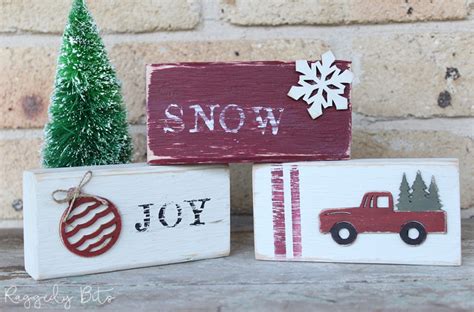 5 Easy Farmhouse Christmas In July Projects Raggedy Bits