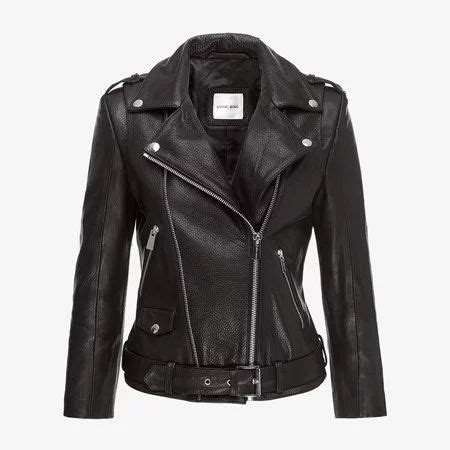 Anine Bing S Capsule Wardrobe Essentials Cropped Moto Jacket Cropped