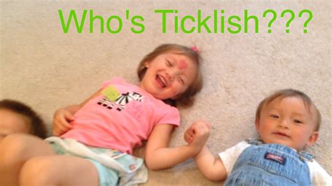 Whos Ticklish Youtube