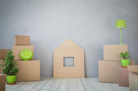 New Home Moving Day House Concept Stock Photo Image Of Apartment