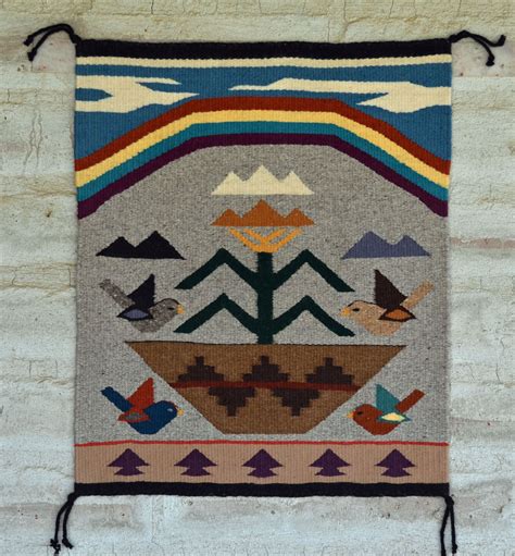 3250 Navajo Tree Of Life Weaving Nizhoni Ranch Gallery Native