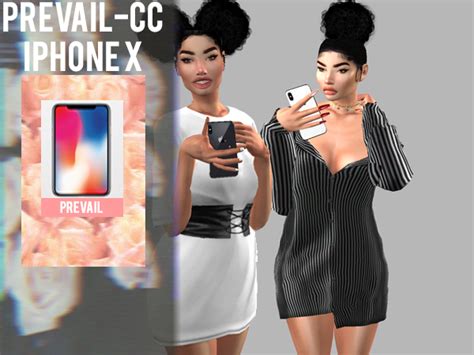 Accessory Prevail Cc Iphone X The Sims 4 Cas Cc Accessories Sims 4