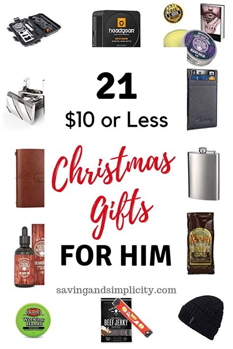 International shipping will be invoiced separately and will be the exact amount charged by usps. 21 Gifts For Him Under $10 - Saving & Simplicity