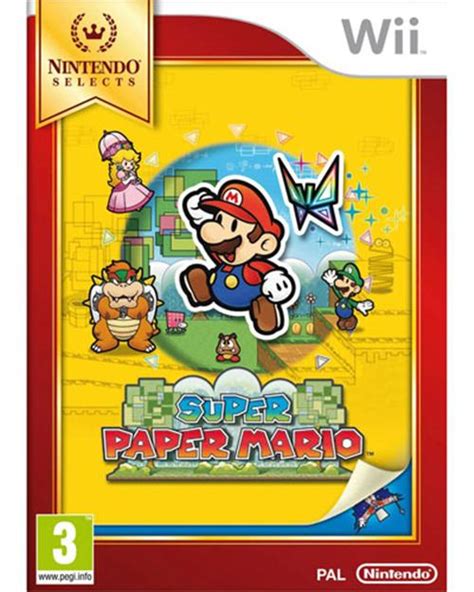 Super Paper Mario Selects Wii Para Los Mejores Videojuegos Fnac