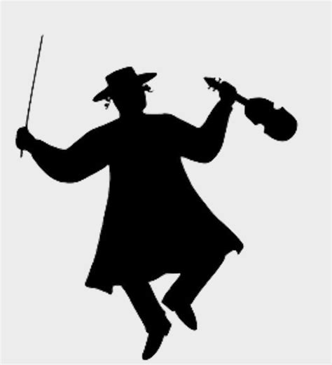 Fiddler On The Roof Silhouette Broadway Play Svg File Etsy