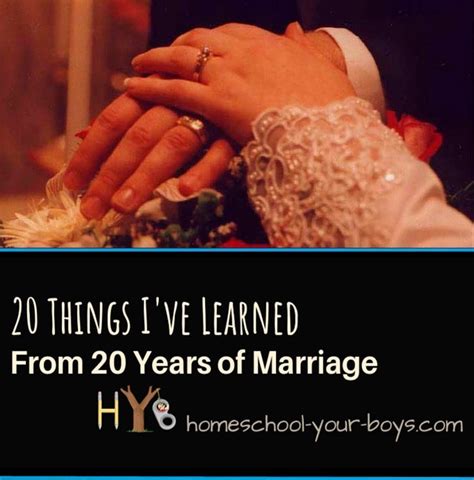 20 Things Ive Learned From 20 Years Of Marriage
