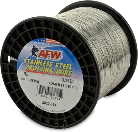 American Fishing Wire Stainless Steel Trolling Wire 20